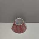 Aspen Creative 58904A Transitional Hardback Empire Shape UNO Construction Lamp Shade in Red, 9" Wide (5" x 9" x 7")