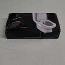 Ultra-Slim Bidet, Stainless Steel Inlet (White)