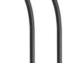 PATIKIL 12" Gooseneck, 2 Pcs 1/4"-20 Female to Male Thread Metal Universal Hose Flexible Arm Gooseneck Tube Extension Holder for Action Camera, Phone, Microphone, Black