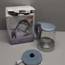 COOK WITH COLOR Electric Tea Kettle, 1.8L Cordless Hot Water Boiler, 1200W Rapid Boil, Auto Shutoff & Boil Dry Protection, BPA-Free, Sleek Countertop Design, Slate Blue