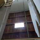 GLSLAND-34x76 inch Wall Mount Arched Full Length Mirror-Aluminum Alloy Frame High Definition-Full Body Mirror for Bedroom or Living Room, Black