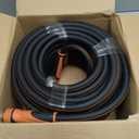 Giraffe Tools Garden Hose 5/8", Water Hose Heavy Duty, Flexible, Lightweight Hybrid Hose with Swivel Handle, 100ft Male to Female Fittings, Burst 600 PSI