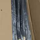 Ferraycle 8 Pcs Stainless Steel Crowd Control Stanchions and Velvet Ropes 5 ft Red Carpet Poles Black Ropes Safety Barriers with Sand Injection Hollow Base for Party Supplies