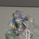 MINICAR Gnome Statue Outdoor Decor 9.5 Inch L, Funny Garden Yard Lawn Sculpture Decoration, Naughty Housewarming Gift, Blue