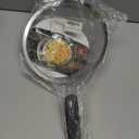 9" Large Fine Mesh Strainer with Thermo Plastic Rubber Handle - Sieve Fine Mesh Stainless Steel - Ideal Kitchen Essential to Strain Pasta, Quinoa and Rice