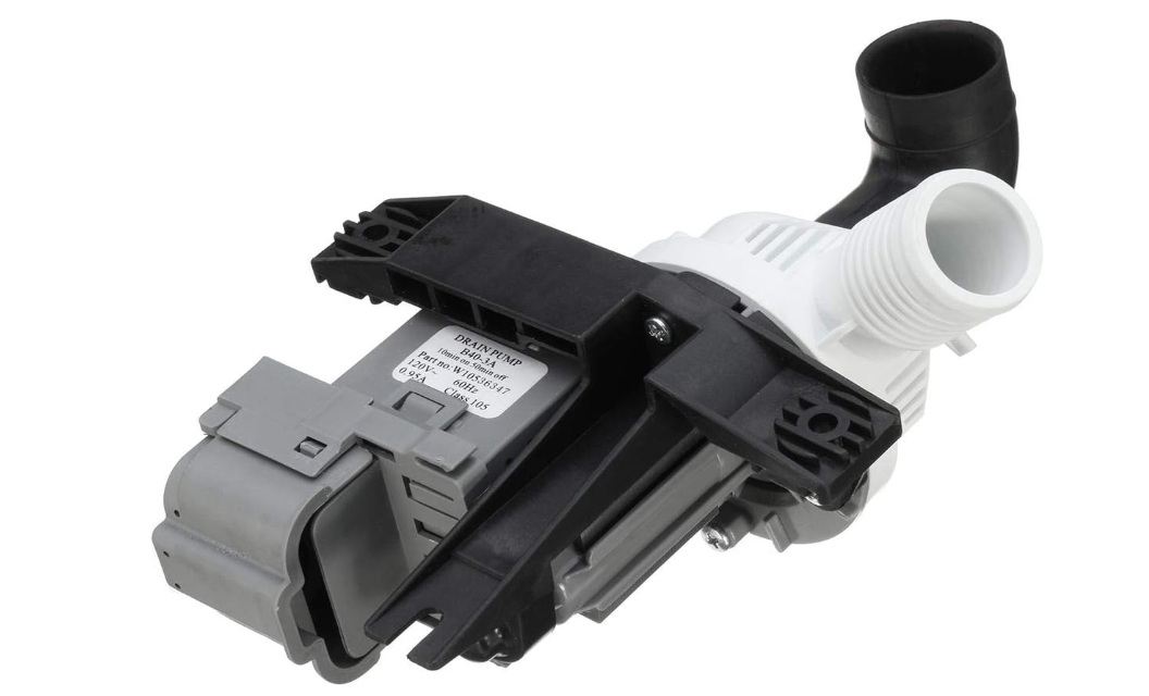 Washer Drain Pump Exact fit for Whirlpool WTW6340WW0, Whirlpool WTW6700TW0, Whirlpool WTW6500WW1, Kenmore 11027062603, Kenmore 11027087605