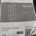 Sauder Storage Cabinet/ Pantry cabinets, 29.61 " x D: 16.02 " x H: 71.50", Cinnamon Cherry finish