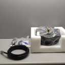 CO2 Jet Machine, 300W CO2 Cannon with LED Lights, Professional DMX CO2 Fog Machine Air Column, LED Stage Smoke Machine for DJ, Wedding, Party, Events, Festival (1pc)