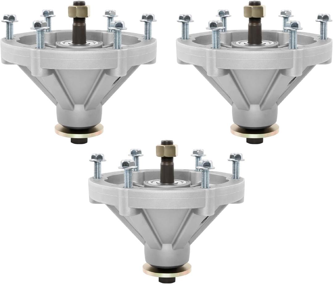 ATRACYPART Mower Deck Spindle Assembly Compatible with Exmark Radius E & S-Series 44" 48" 52" 60" Mower Decks Replaces OEM Part Number 126-4630- 3Pack