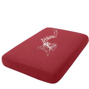 hyha Waterproof Couch Cushion Covers, Stretch Sofa Couch Seat Slipcover for Dog Washable, Non-Slip Waterproof Outdoor Cushion Covers for Patio Furniture Replacement (1 Piece for Medium, Wine Red)