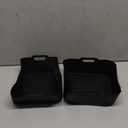 Air Fryer Silicone Liners for Ninja AF140 AF141 AF180 AF181 Air Fryer for Philips HD9270 Basket Baking, 9inch Reusable square, Black, 2 Pack