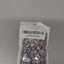 1100PCS Mixed Size 3mm-10mm AB Color Resin Rhinestones Half Pearls for Crafts, 30g Half Round Flatback Pearls Rhinestones for Nail Face Art Crafts (16)