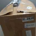 Fluffy 3.7 inch Thickened Orthopedic Dog Beds for Extra Large Dogs, Supportive Dog Sofa Bed with 28D Egg-Crate Foam, Removable Washable Cover, Waterproof Lining, Cozy Oval Design,Grey