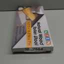 AZEN Toilet Stool Squat Adult, Wood Poop Stool for Bathroom Adults, 7 Inch Height (Yellow (1 Pack))