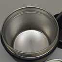 Thermo for Hot Food 32OZ, Vacuum Insulated Food Jar for Adults, Stainless Steel Soup Thermo Wide Mouth Leakproof Lunch Containers with Spoon for School Office, Black