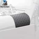 Bentolin Cowl Body Armor Powder Coated Finish Outer Cowling Cover Compatible with Jeep Wrangler JK Rubicon Sahara X Off Road Sport Unlimited 2/4 Door 2007-2018
