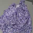 Ekouaer Women's One Piece Swimsuits Square Neck Tummy Control Bathing Suit with Adjustable Ruffled Straps Swimwear Size L