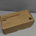 Toddler Pillow with Pillowcase - 13x18 My Little Dreamy Kids Travel Bed Pillows for Sleeping, Organic Cotton Small Pillowcase, Soft & Breathable, Machine Washable, Toddlers 2-5 Years Old (Soft White)