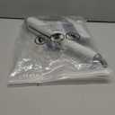 Portable Mini Cleaning Squeeze, Small Short Flat Mop with Rotatable Head and Reusable Microfiber Pads for Floor, Window Sill, Ceramic Tile Wall, Stove, Kitchen, Bathroom