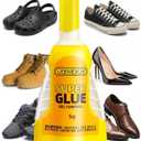 Super Glue and Cement for Shoes – 5g Gel CA | Heavy Duty Instant Bond, Waterproof Clear Sole Repair for Sneakers, Heels, Boots, Sandals, Tennis Shoes & More