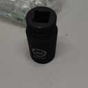 BILITOOLS 3/4" Drive Deep Impact Socket 30mm, Metric, CR-MO Steel, 6 Pt. Impact Grade Heavy Duty Large Axle Nut Socket