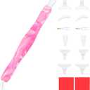 Praise V Do Diamond Painting Pen,Diamond Art Pen, 5D Diamond Painting Pen Kit Tool Accessories Stylus Drill Pen for Diamond Painting Nail Art Cross Stitch Decoration Diamond Art Pink