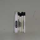 ARTISTRO 5 White Paint Pen for Rock Painting, Stone, Ceramic, Glass, Wood, Tire, Fabric, Metal, Canvas. Set of 5 Acrylic Paint White Marker Water-based Extra-fine Tip