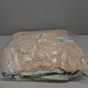 OLANLY Area Rugs for Living Room Bedroom, Machine Washable 4x5.9 ft Soft Fluffy Shaggy Bedside Rug, Indoor Floor Carpet for Kids Girls and Boys, Dorms, Nursery Rooms, Home Decor Aesthetic, Beige