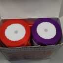 12 Rolls 300 Yards 1 Inch Satin Ribbon Assorted Colors - 25 Yards/Roll, Ribbon for Gift Wrapping Girl Hair Bow, Ribbons for Crafts Party Wedding Decor