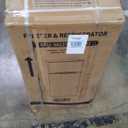 COWSAR 2.5 Cu.Ft Dorm Fridge with Freezer, Double Reversible Door Compact Refrigerator with 2 Removable Shelves, Commercial Drink Fridge for Bedroom, Office, Kitchen, Dorm, Black