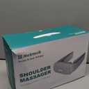 Nekteck Neck Massager for Pain Relief Deep Tissue, Shiatsu Back Massager with Soothing Heat, Electric Deep Tissue 3D Kneading Massage Tools for Shoulder Muscle, Adjustable Heat and Straps (Pale Gray)