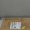 Wireless Keyboard and Mouse Combo, Full-Sized 2.4GHz Wireless Keyboard with Comfortable Palm Rest and Optical Wireless Mouse for Windows, Mac OS PC/Desktops/Computer/Laptops (Black)