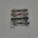 Gaoye 4-Pack Readers for Women, Blue Light Blocking Reading Glasses, Stylish Reading Glasses for Women in 4 Patterns (Flowers)