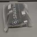 Spark Paws Dog Rainboots, Waterproof Dog Shoes for Medium to Large Dogs, Non Slip, Dog Booties and Paw Protectors - 4PCS Doggie Hiking Boots with Reflective Straps - Black - Size 7