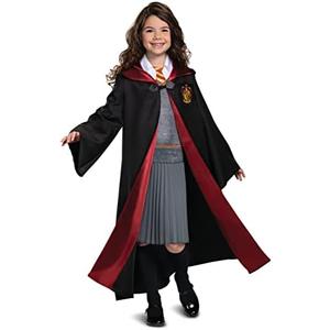 Disguise Hermione Granger Girls Costume, Deluxe Official Harry Potter Wizarding World Costume, Kids Size (4-6x)