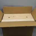 MayBee 10 Frame Screened Bottom Board Beehive Dipped in 100% Beeswax, Bee Hives Kit Includes 2 Deep Boxes & 1 Medium Box with Beehive Frames and Heavy Wax Coated Foundations.Preferred for Summer