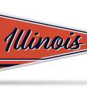 Rico Industries NCAA Classic 12" x 30" Felt Wall Dcor Pennant - Great for Home/Bed Room/Man Cave Dcor