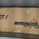 10L0L Golf Cart Windshield for EZGO TXT Gas and Electric 1995-up, Foldable Golf Cart Windscreen, Anti-UV and Impact Resistant, Clear/Tinted