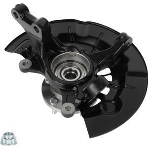 Front Right Steering Knuckle & Wheel Bearing Hub Assembly for 2012-2017 Toyota Camry LE XLE, 2012-2014 Camry L, L4 2.5L GAS, Passenger Side