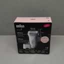 Braun Epilator Silk-pil 7, Hair Removal Device, Women Shaver & Trimmer, Wet and Dry, Wide Head, Includes Shaver Head and Trimmer Comb, SE7-041, Silver