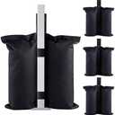 Pxyobto Canopy Weights Set of 4,Sand Bags for Canopy Tent, Heavy Duty Weight Bags Sandbag for Pop Up Canopy Tents, Gazebo Weights for Instant Outdoor Sun Shelter Canopy Legs(Without Sand)