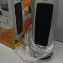 Comfort Zone 1,500W Ceramic Tower Space Heater with Remote, Backlit Digital Thermostat & Temperature Display, 3 Heat Settings + Fan Mode, 90 Oscillation, Timer, Overheat & Tip-Over Protection