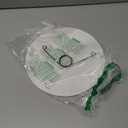 Easy-Exs 10" Round Access Panel for Ceiling and Wall - Adjustable from 6 to 9 inches - Ceiling Hole Cover - for Electrical, Plumbing, Cables, HVAC, Speaker and LED Holes - Durable Plastic Panel (Single Piece)