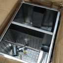 BEAMNOVA 8lbs Commercial Grease Trap Stainless Steel Interceptor for Restaurant Side Inlet