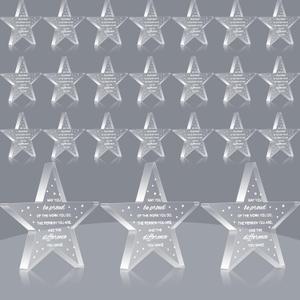 Employee Appreciation Awards for Coworker Employee of The Month Trophy Acrylic Thank You Gift Bulk Be Proud of The Work You Do Keepsake for Retirement Farewell