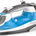 BLACK+DECKER ICR19XS One Step Steam Cord Reel Iron, Blue