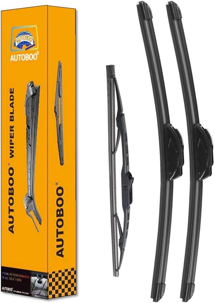 OEM Windshield Wiper Blade Replacement for Chevy Equinox 2018 2019 2020 2021 Original Equipment All-Season Rear Wiper Blade Set 24+18+13 (Set of 3)