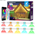 Permanent Outdoor Lights for House, 100ft RGB Smart LED Eave Lights with APP & Remote Control, IP67 Waterproof for Outdoor Decorations Including Halloween, Christmas, and Daily Lighting