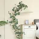 Dallisten 3 Strands Begonia Artificial Vines, 67" Silk Vine Garland with Green Leaves, Fake Hanging Plants Greenery Decor for Home, Bedroom, Wall, Party, Wedding Decoration