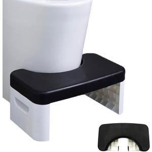 Toilet Stool, Plastic Portable Non-Slip Squat Stool, Adult Poop Stool, Bathroom Footstool for Easy Storage, Toilet Assistance